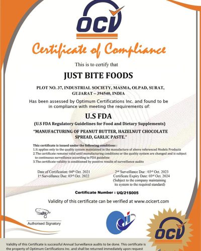 Just-Bite-Foods-OCI-Certificate-U.S-FDA
